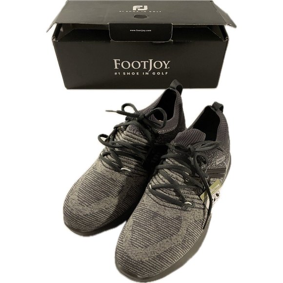 Men\'s Footjoy 51081 FJ Hyperflex Golf Shoes Gray Wide Width Waterproof Size 7 M main image 10